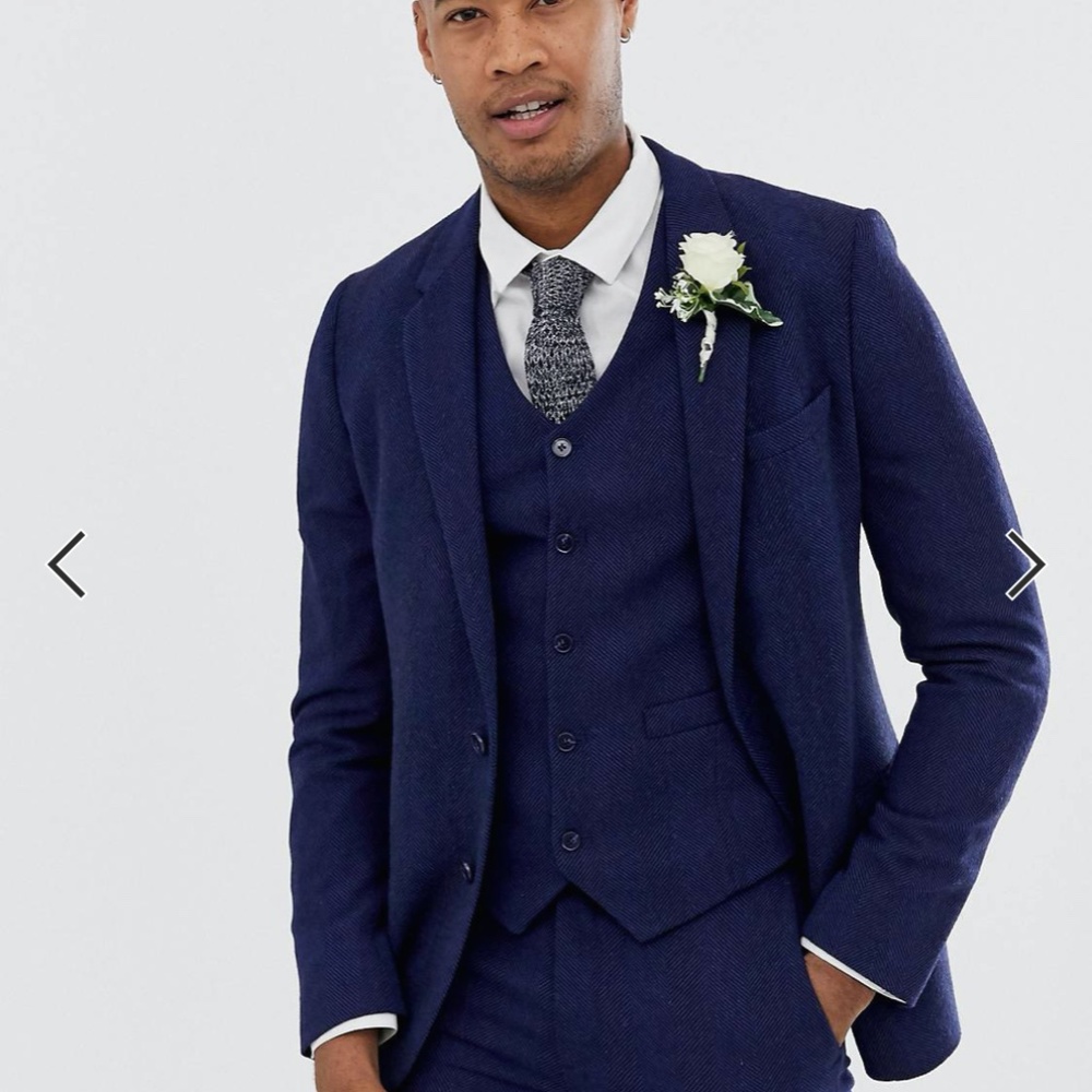 ASOS DESIGN Tall wedding pants & suit jacket